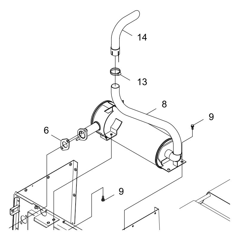 G234000060 Шланг SHINDAIWA DGW400, DGW500