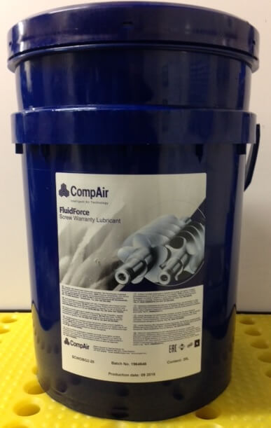 Масло для винтовых компрессоров, канистра 20л  CompAir Fluid Force 4000