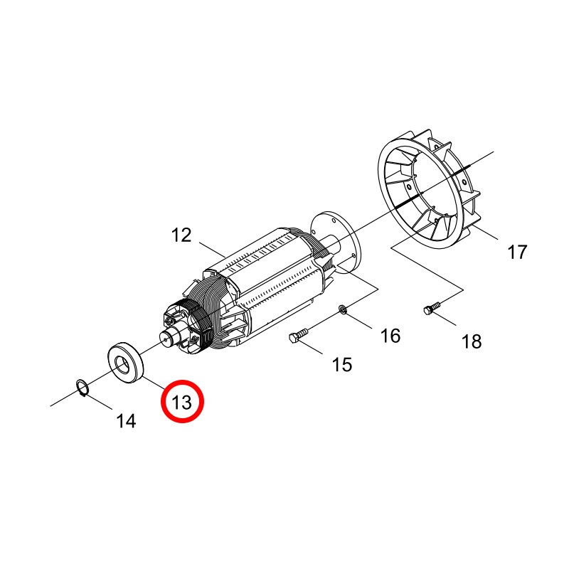 V592000200 Подшипник SHINDAIWA DGW400, DGW500