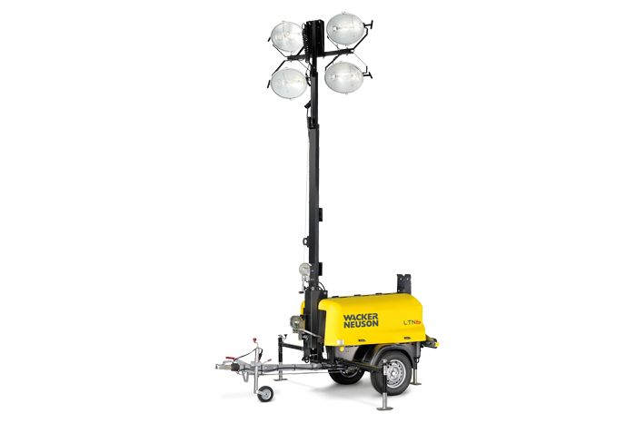 Мачта осветительная передвижная с электростанцией Wacker Neuson LTN 6L на шасси