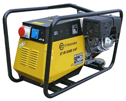 Бензиновая электростанция 5.6кВт/3 фазы - ET M-5400 S/HT
