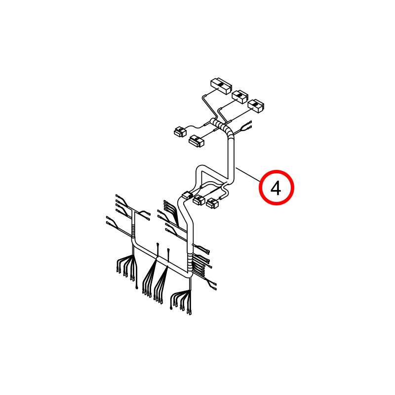 G362000241 Комплект проводов SHINDAIWA DGW400, DGW500