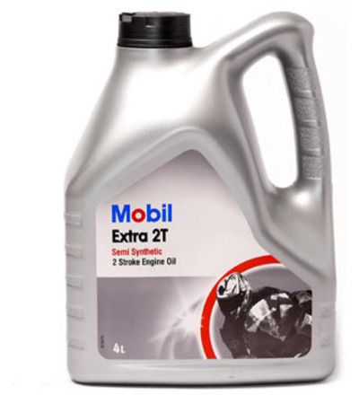 Масло моторное двухтактное, канистра 4л. Mobil Extra 2T 4л.