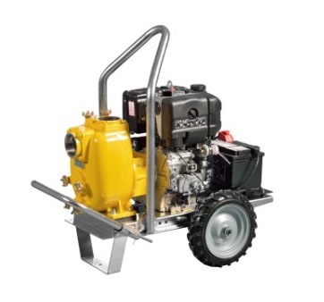 Дизельная грязевая мотопомпа VariscoVAR 1-110 MLD01 G10 TROLLEY
