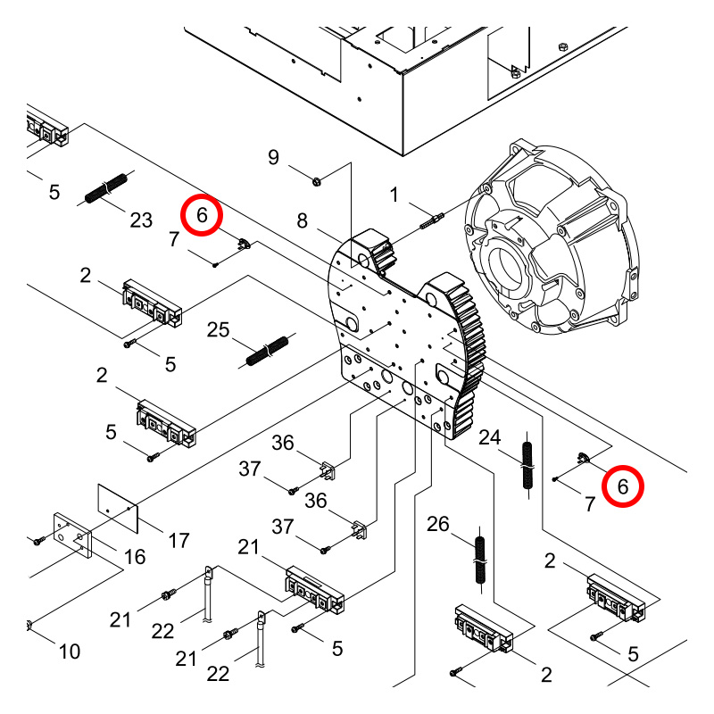 M100000010 Термостат SHINDAIWA DGW400, DGW500