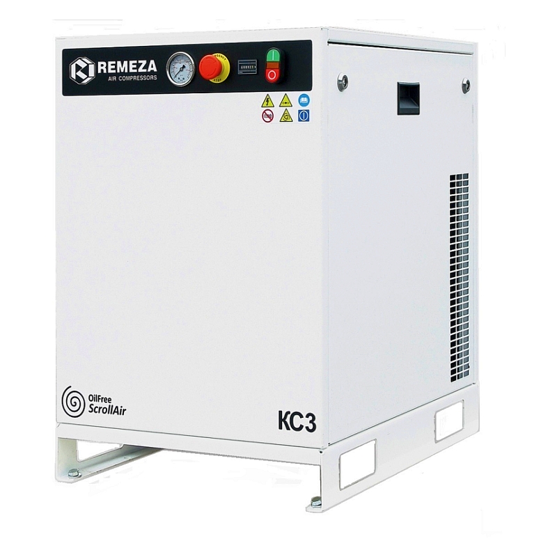 Cпиральный компрессор REMEZA КС5-10М с мембранным осушителем 