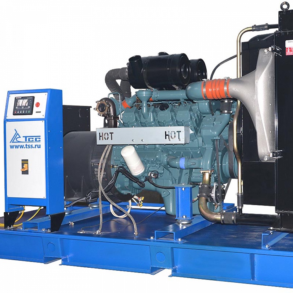Дизельный генератор ТСС АД-320С-Т400-1РМ17 (Mecc Alte)