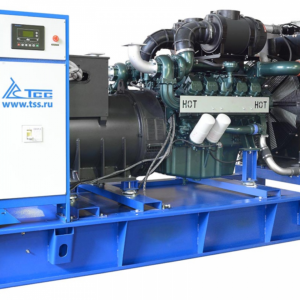 Дизельный генератор ТСС АД-500С-Т400-1РМ17 (Mecc Alte, DP180LB)
