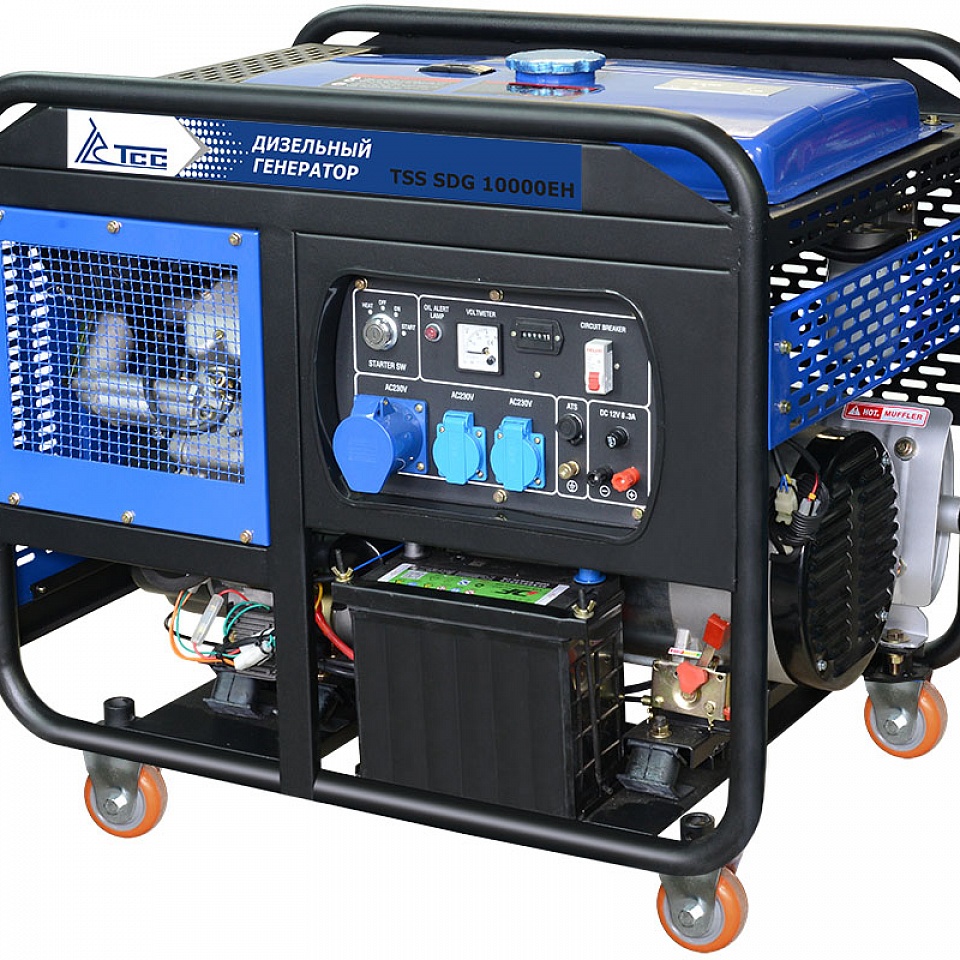 Дизель генератор TSS SDG 10000EH