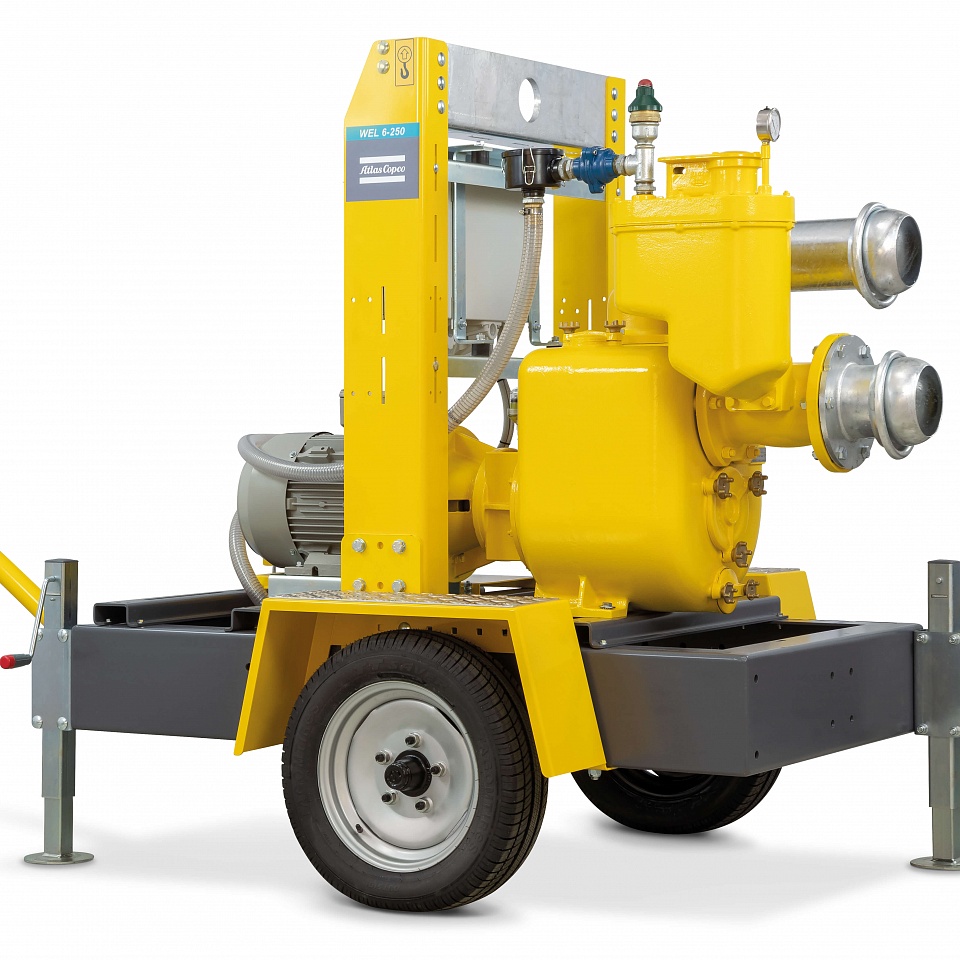 Электрическая установка водопонижения WEL 4-250 FT40 ECO G11 V04 TROLLEY